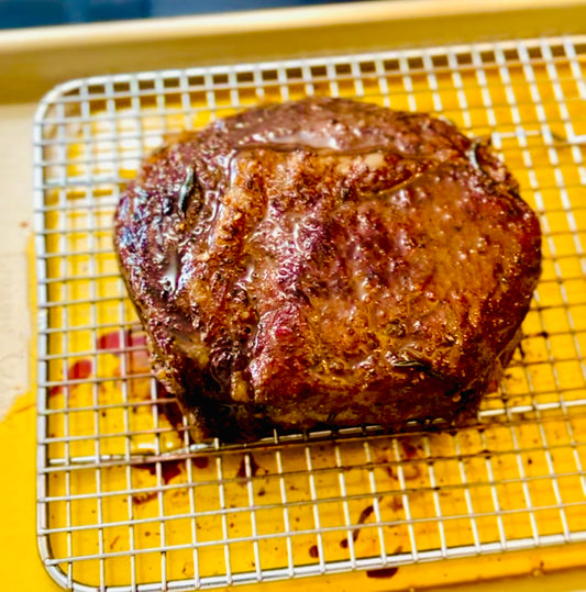 Como preparar un Ribeye Steak Reverse Sear al Horno