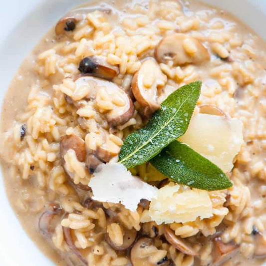 Risotto de Setas Portobello