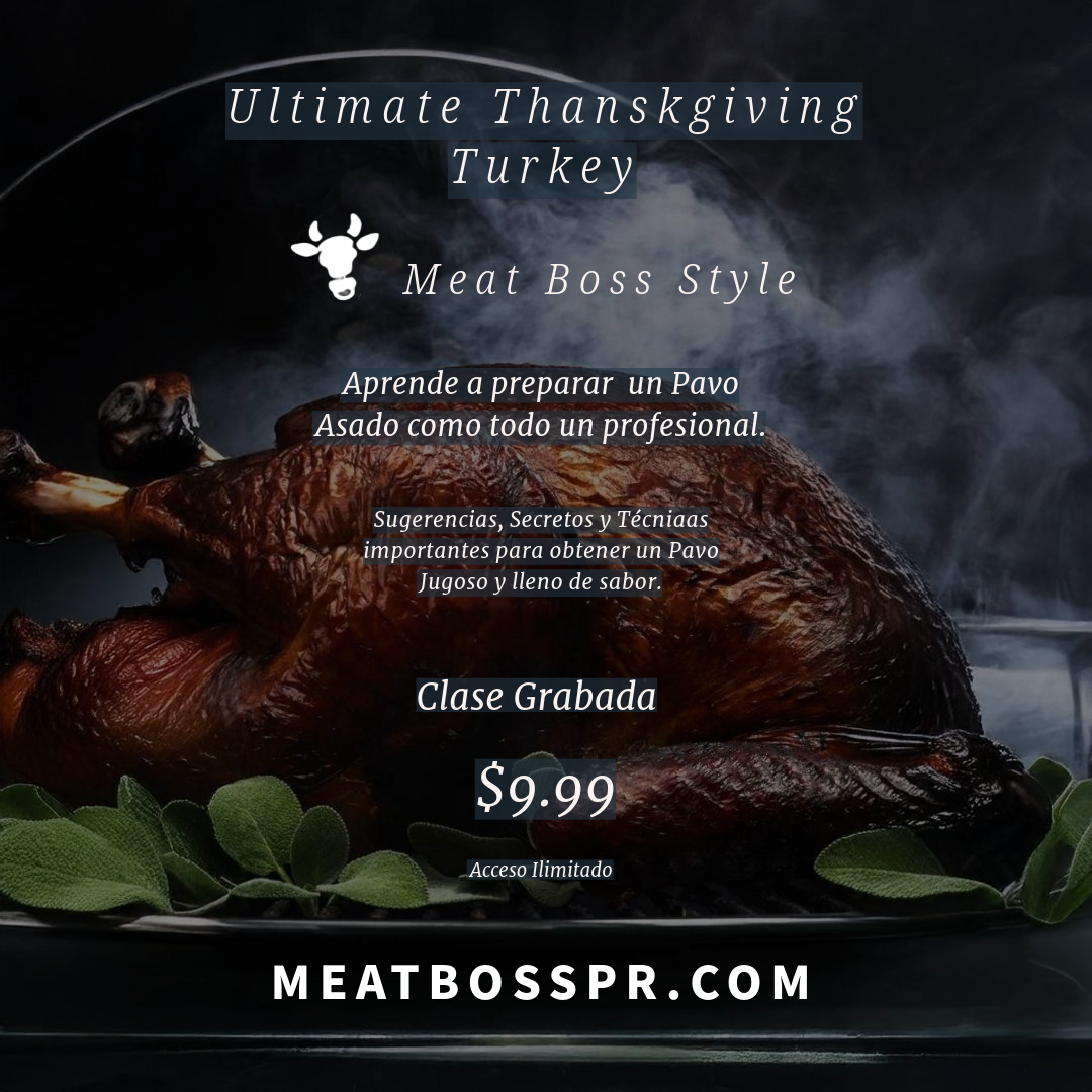 Ultimate Thanskgiving Turkey Meat Boss Style