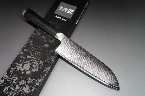 Shikisai Miyako Chef's Santoku Knife 180mm
